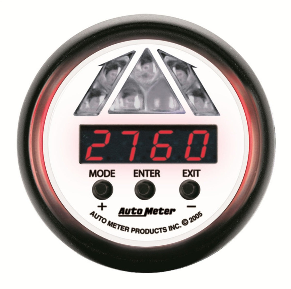 Auto Meter 5787 Phantom 2-1/16" Shift Light 0-15k RPM Level 1 Digital Pro Shift System