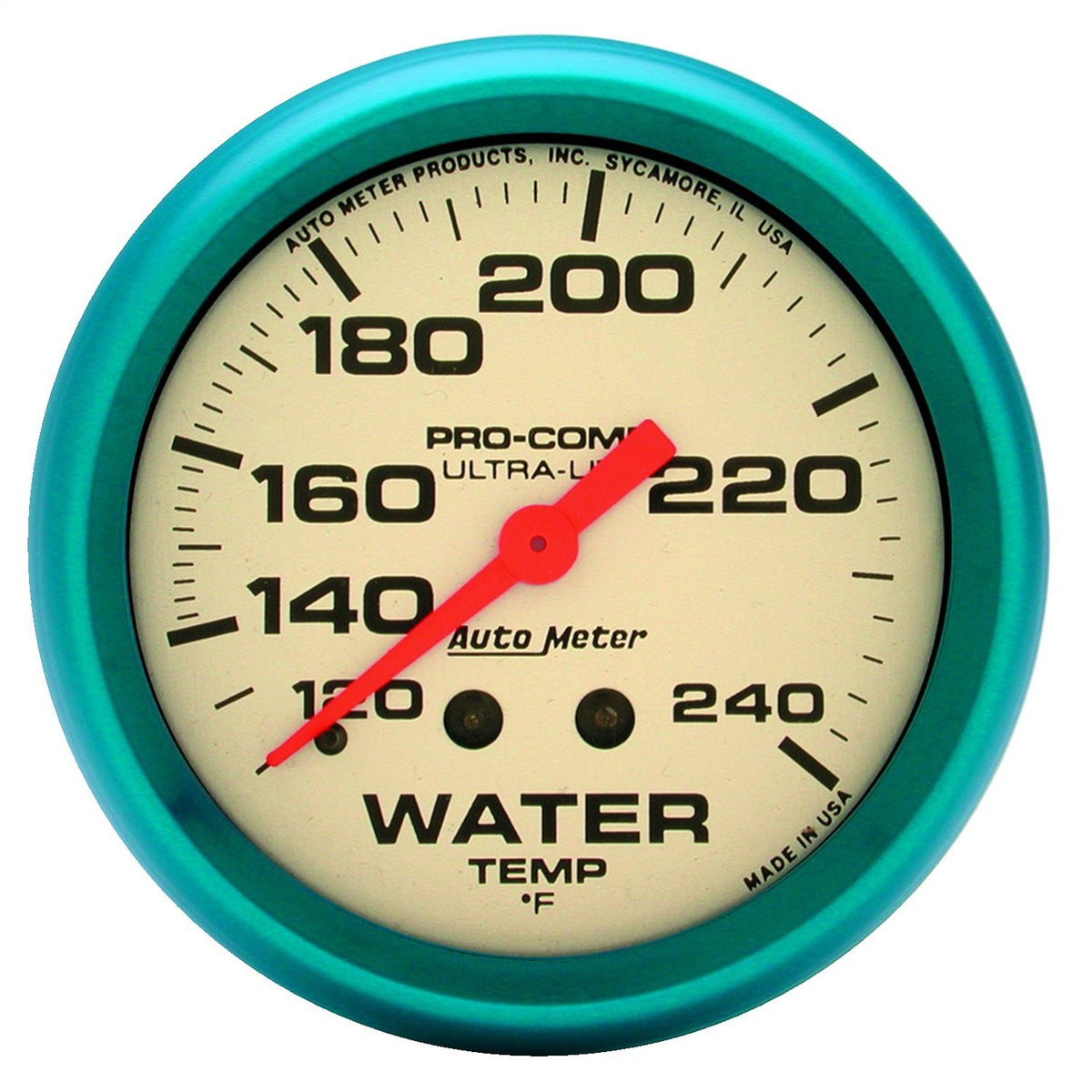 AUTO METER 4532 Ultra-Nite Water Temperature Gauge, 2 5/8"