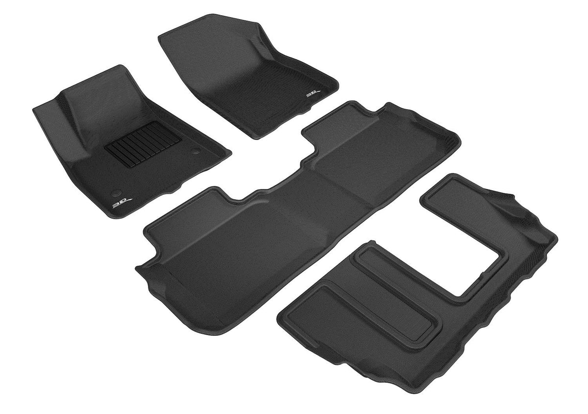 3D MAXpider Kagu Floor Mat Compatible with GMC Acadia 2017-2023