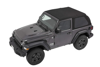 compare product Bestop Trektop Black Diamond 5686235 for Jeep Wrangler JL 2-Door 2018-2027