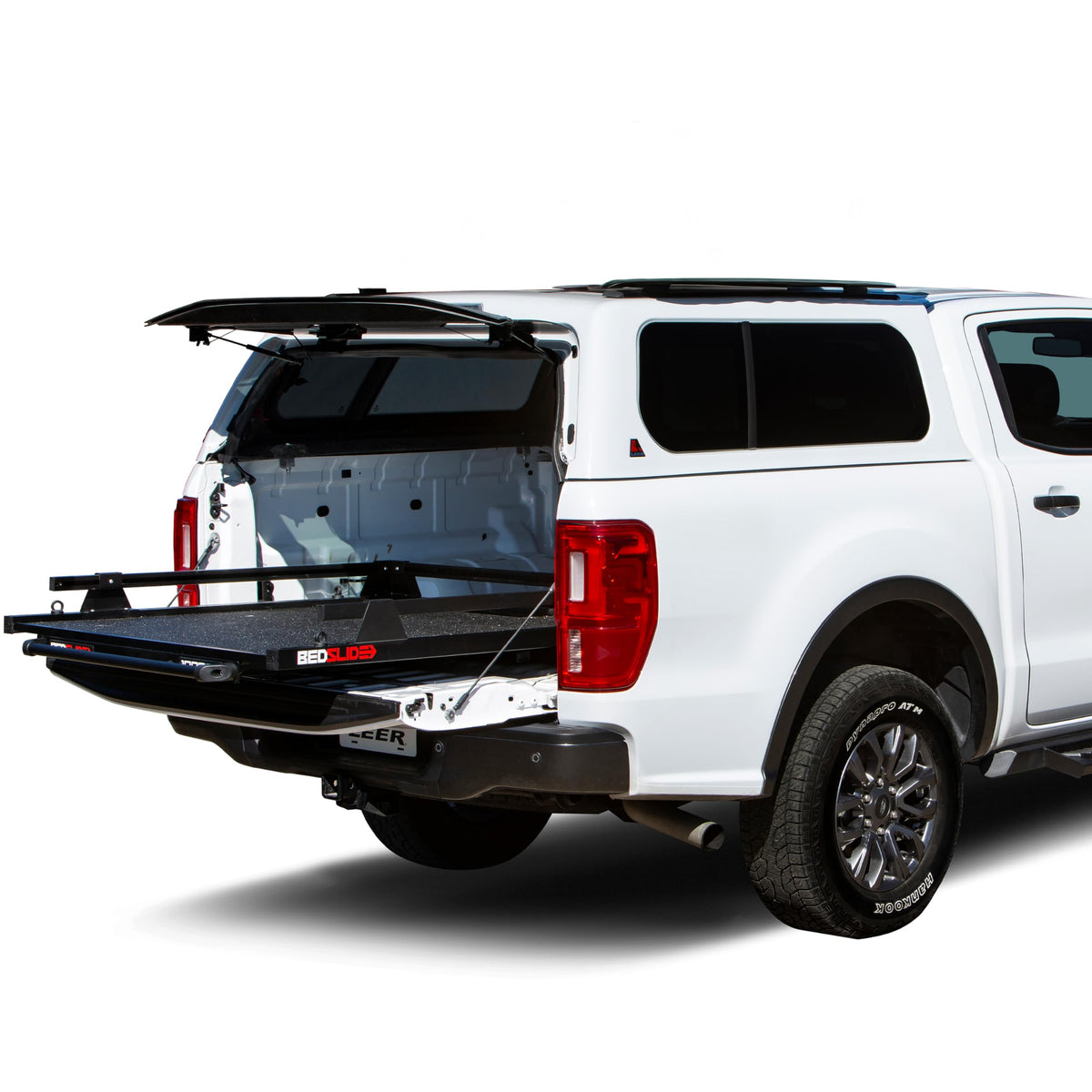 Bedslide 1000 Classic Sliding Truck Bed Organizer, 75 x 48-Inch, Capacity 1000 lbs, Truck Bed Storage Drawer, Fits Toyota Tundra, No Drill Brackets, Years 2022-2024, Black