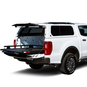 compare product Bedslide 1000 Classic Sliding Truck Bed Organizer, 75 x 48-Inch, Capacity 1000 lbs, Truck Bed Storage Drawer, Fits Toyota Tundra, No Drill Brackets, Years 2022-2024, Black