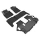 3D MAXpider Kagu Floor Mat for Nissan Armada/Infiniti QX80 7-Seat 2019-2024