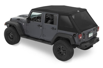 compare product Jeep® Trektop Glide - '07-18 Wrangler JK 4-Door (Black Diamond)