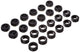 Energy Suspension (3.4132G Body Mount Set for GM, Black