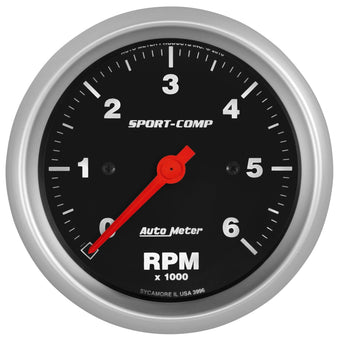 compare product Auto Meter 3996 Sport-Comp Tach 3 3/8
