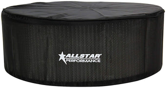 compare product Allstar Performance Air Filter Wrap, Pre Filter, 14 in OD, 5 in Tall, Top Cover, Polyester, Black, 14 in Washable Filters, Each