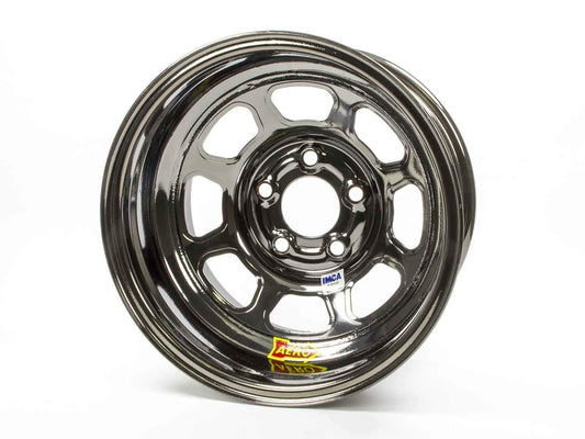 AERO RACE WHEELS 52-985020BLK 15x8 2in 5.00 Black Chrome