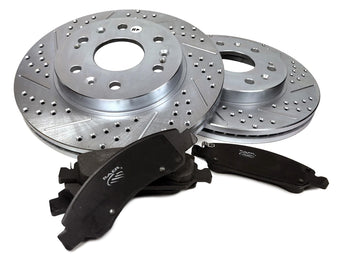 compare product Brake Rotor/Pad Combo Front Sport Rotors/Pads