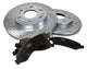 Brake Rotor/Pad Combo Front Sport Rotors/Pads