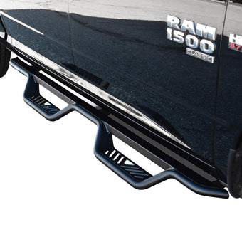 compare product Westin 20-13565 Outlaw Drop Nerf Bars Textured Black Pair