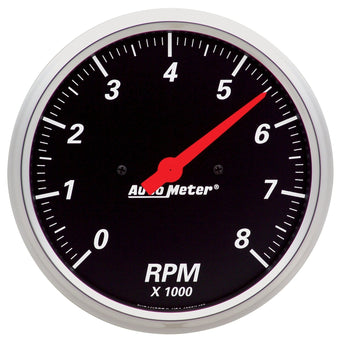 compare product AUTO METER 1499 Designer Black Street Rod Tachometer