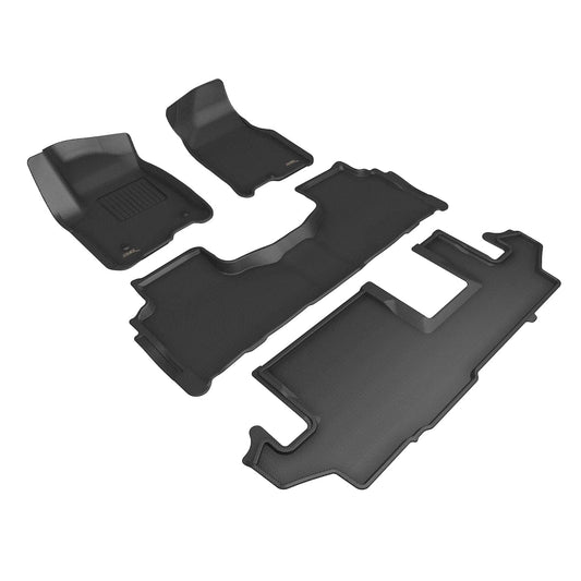 3D MAXpider Kagu Floor Mat for Chevrolet Suburban 8-Seat 2021-2026