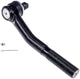 Dorman Premium T3496PR Front Driver Side Outer Steering Tie Rod End Compatible with Select Dodge Models