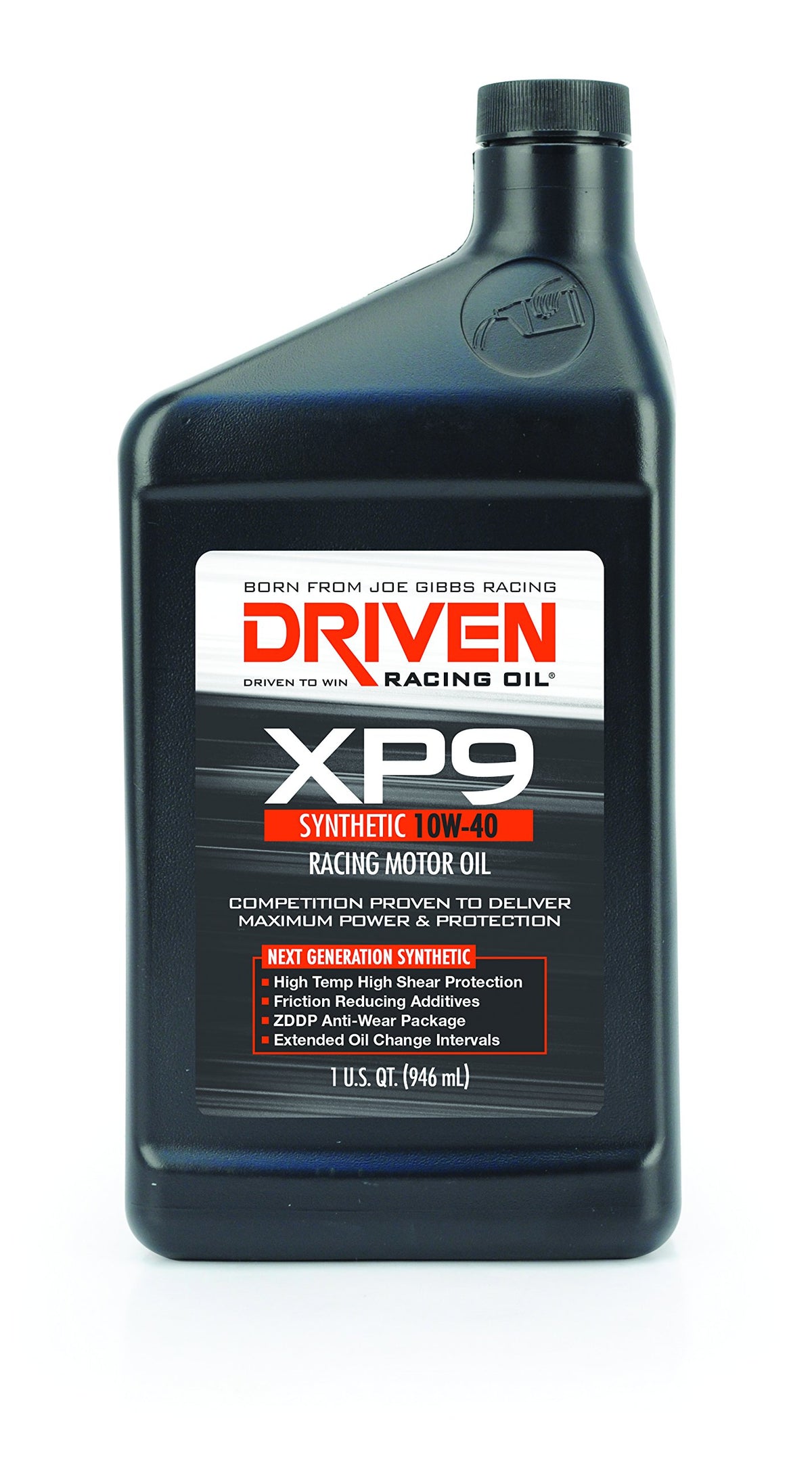 Driven Racing Oil XP9 Synthetic 10w-40 Motor Oil 1 Quart Bottle