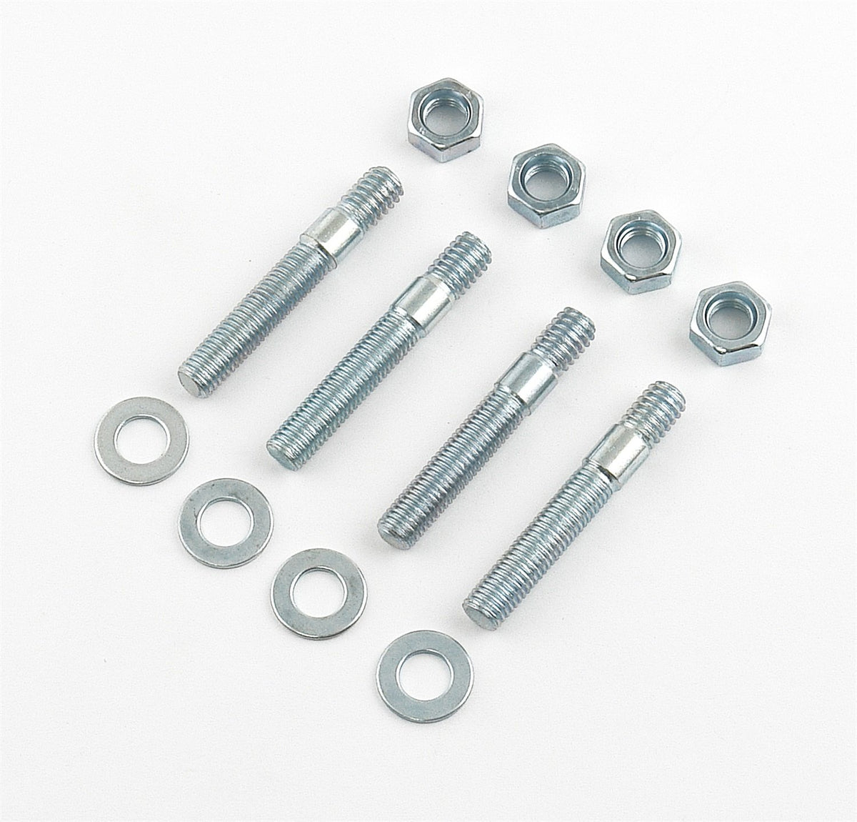 Mr. Gasket Carb Studs 2" Length, Silver
