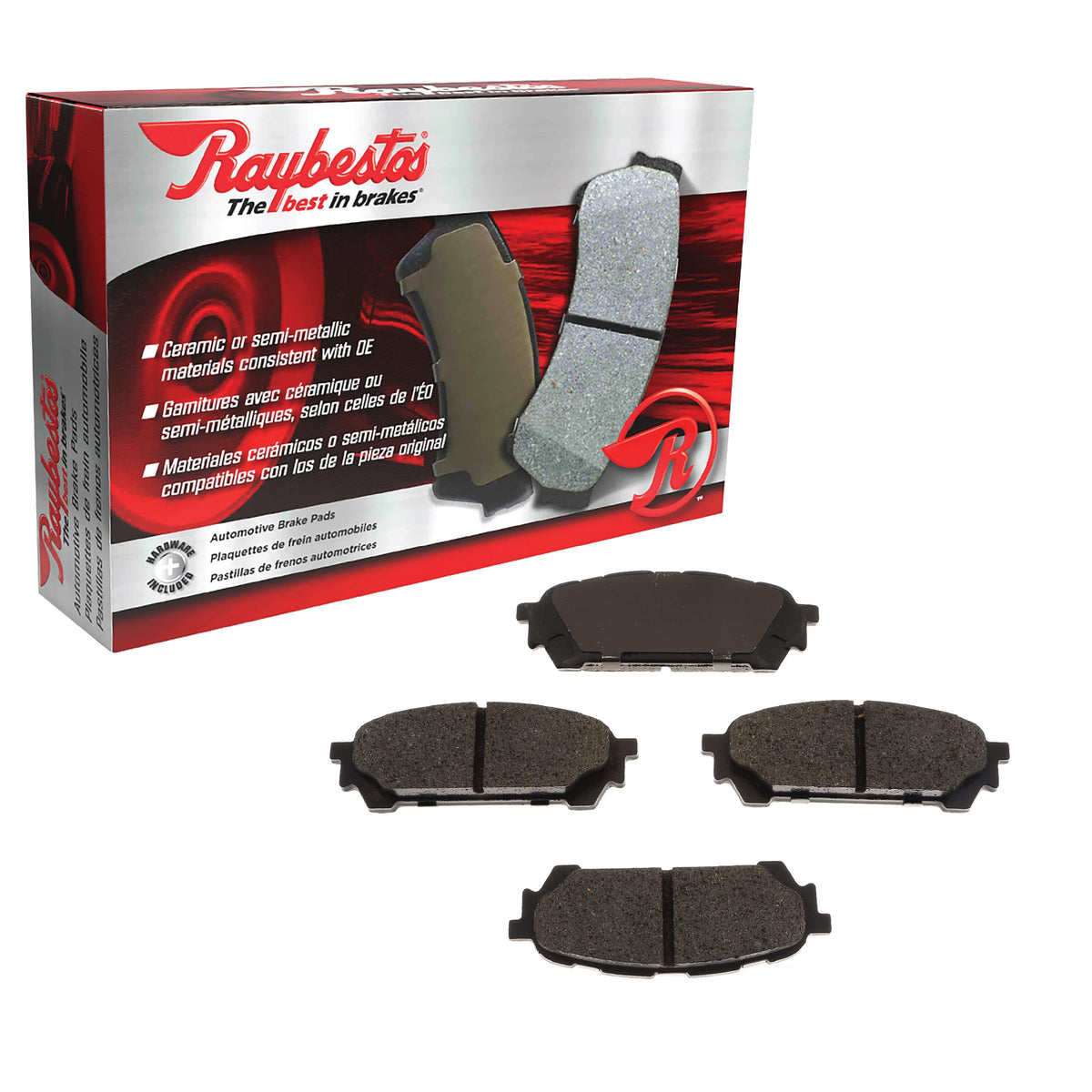 Raybestos MGD918M Reliant Brake Pad Set, 1 Pack