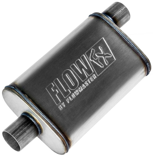 Flowmaster Flow FX Chambered Muffler – 2.50" Offset In / 2.50" Center Out
