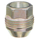 West Coast W6014C - Zinc Cone Seat OE Style Acorn Bulge Open End External Thread Lug Nut