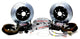 BAER BRAKES 4262339S-BKCZ Brake System (14" Rear Extreme+ w/Park Brake Silver 94-04 Mustang Solid Axle Rears Only), 1 Pack