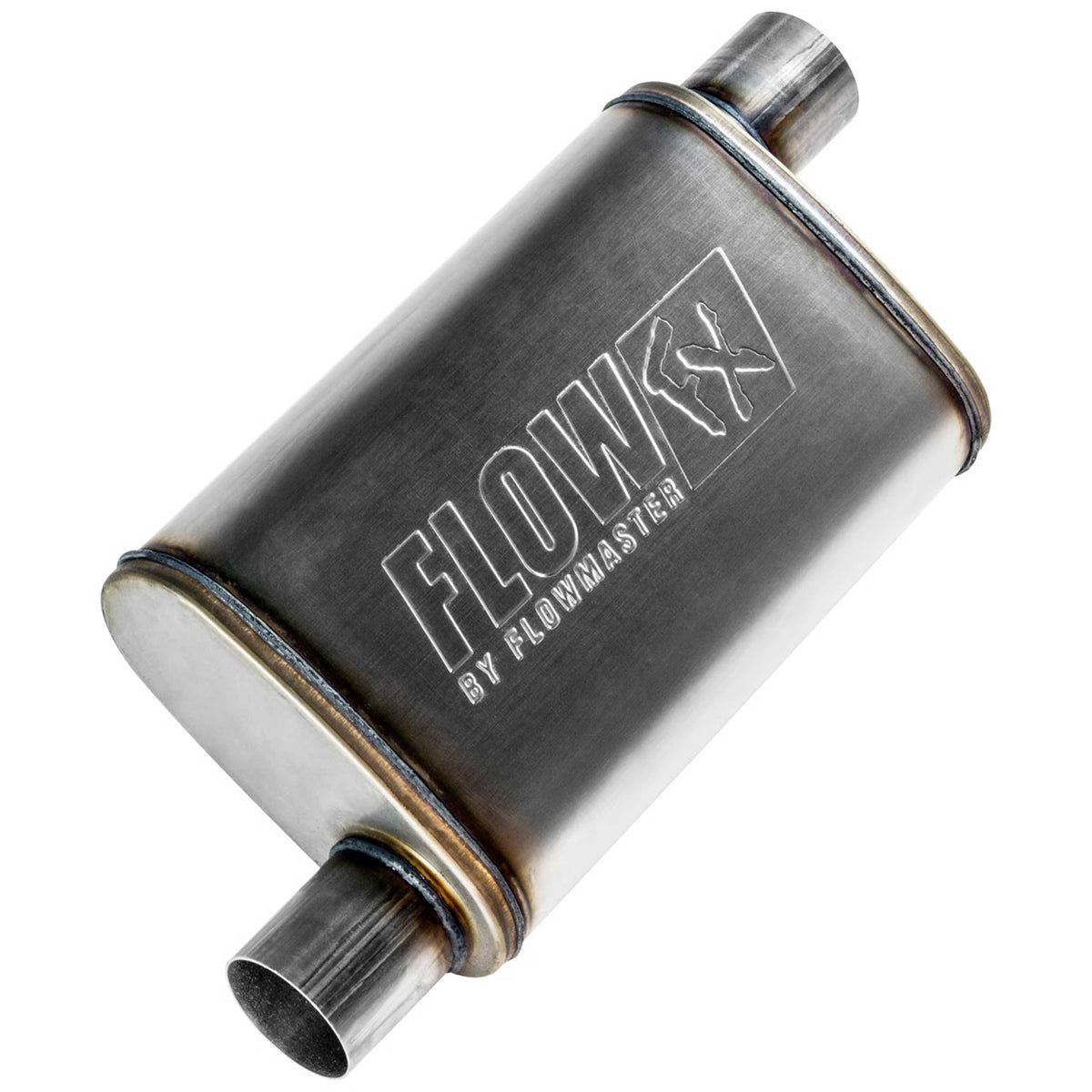 Flowmaster Flow FX Chambered Muffler – 2.50" Offset In / 2.50" Offset Out