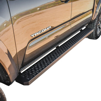 compare product Westin 27-74735 Grate Steps Running Boards 79 in. Textured Black Pair