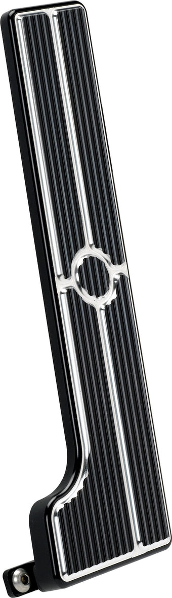 compare product Billet Specialties 199245 Black Anodized Full Size Replacement Gas Pedal Pad for Chevy