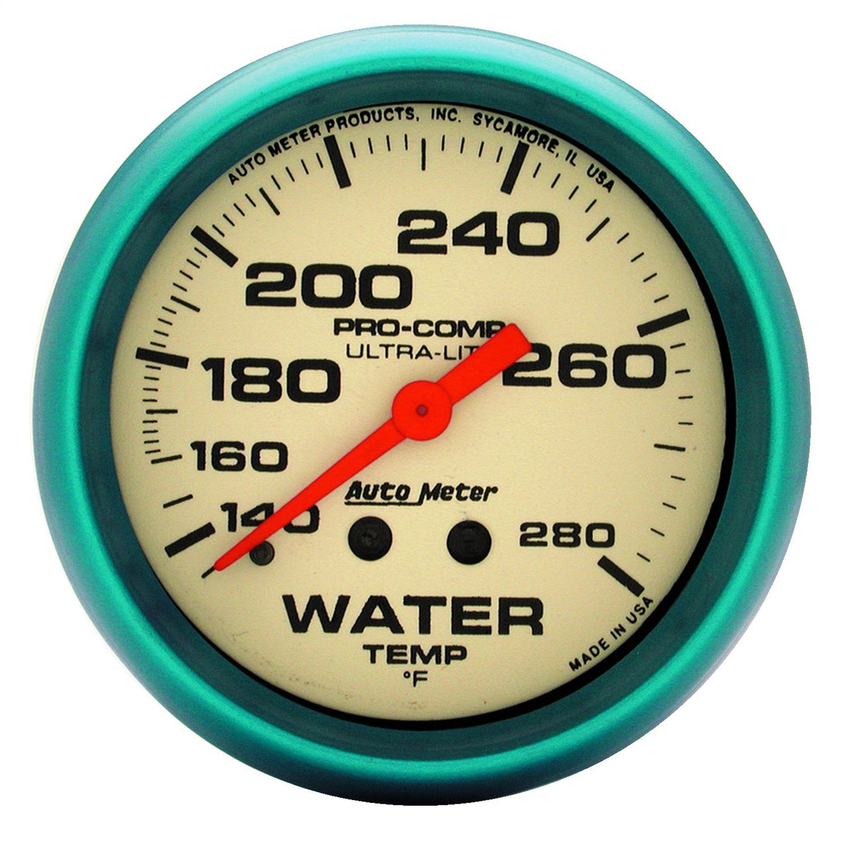AUTO METER 4535 Ultra-Nite Water Temperature Gauge