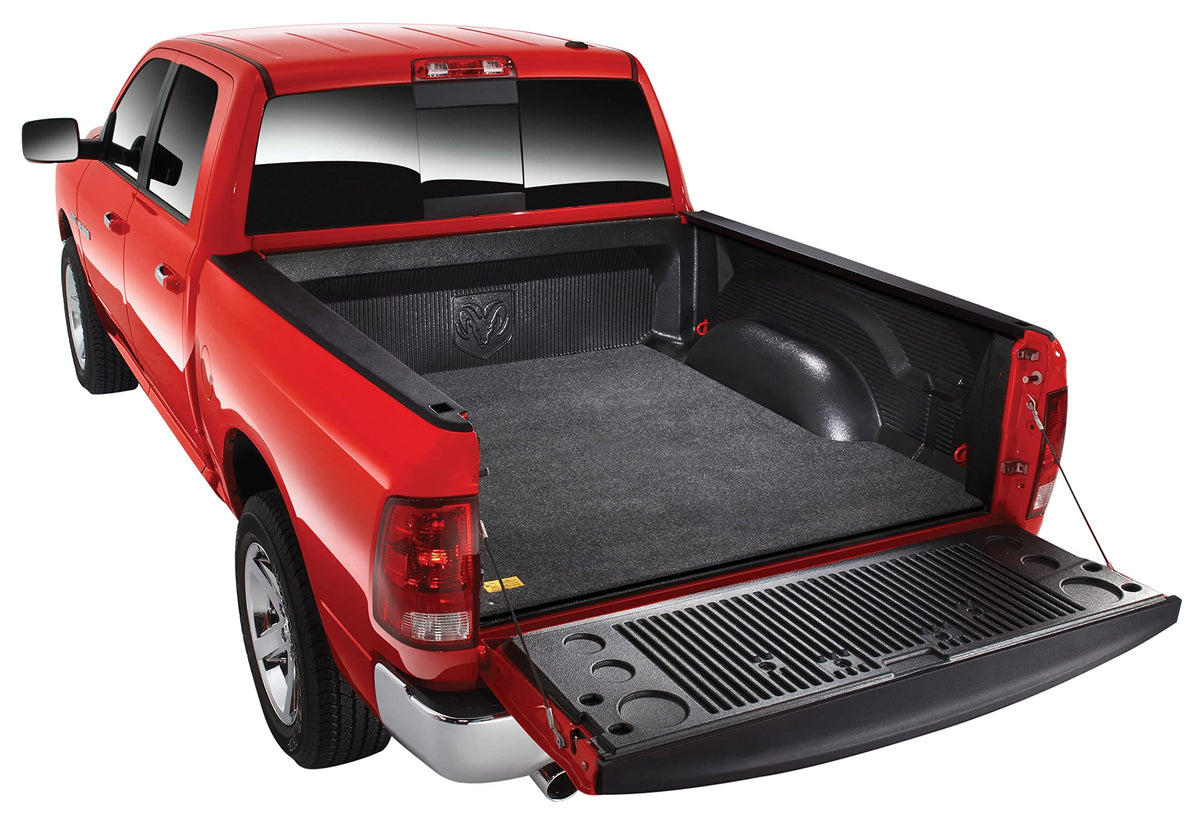 Bedrug Classic Bed Mat | 2007 - 2018 Chevy Silverado/GMC Sierra 5'8" Bed (Models w/Drop-In Style Bedliners), Charcoal Grey | BMC07CCD