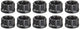 ARP 300-8395 7/16"-20 12-Point Nut - 10 Piece