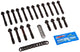 ARP 190-3607 Cylinder Head Bolt Kit, High Performance Series, Hex Head, Chromoly, Black Oxide, D port, Compatible with Pontiac V8, Kit