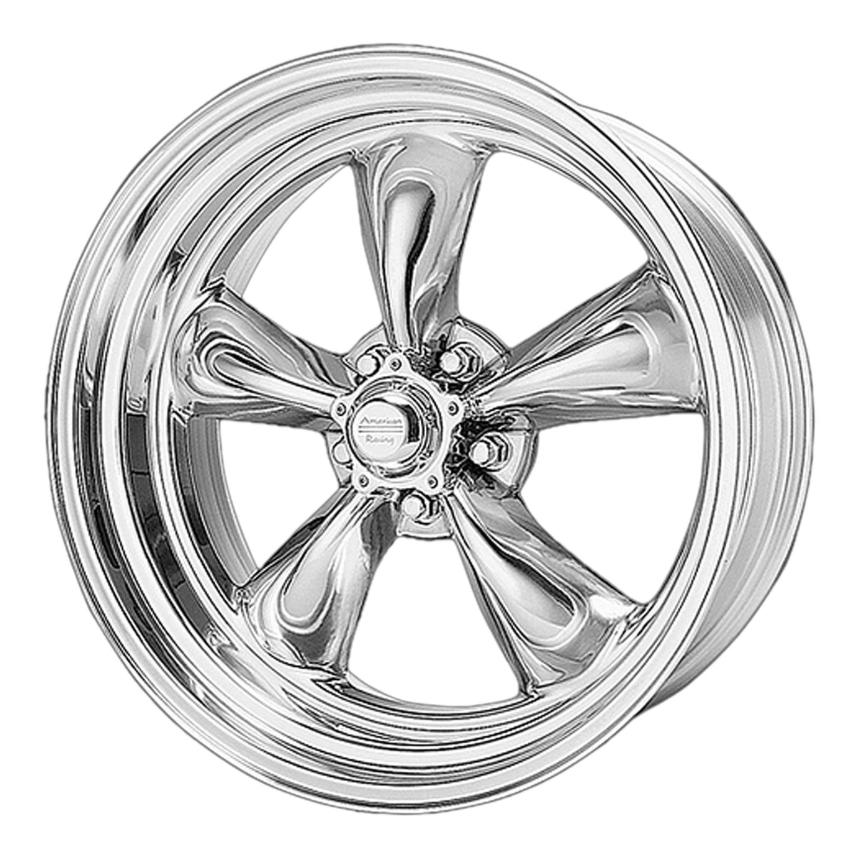AMERICAN RACING TORQ THRUST II 1 PC POLISHED TORQ THRUST II 1 PC 17x9.5 5x114.30 POLISHED (28 mm)