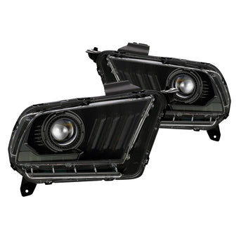 compare product AlphaRex USA 880118 LUXX Series LED Projector Headlights fits Ford Mustang