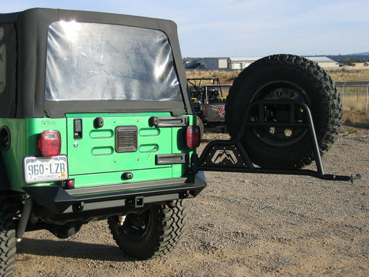 Fab Fours JP-Y1251T-B Spare Tire Carrier Uncoated/Paintable For Use w/PN[JP97-Y1051/JK07-Y1251] [AWSL] Spare Tire Carrier