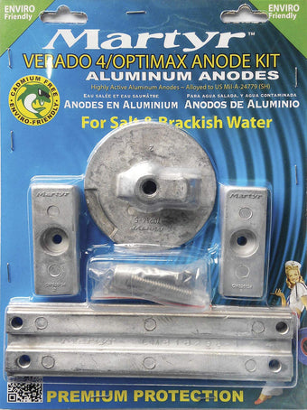 compare product MARTYR CMVERADO4KITA Aluminum Outboard/Sterndrive Anode Kit