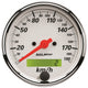 AUTO METER 1388-M Arctic White Electric Programmable Speedometer