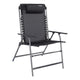 All-Weather Bungee Deck Chair with Adjustable Headrest