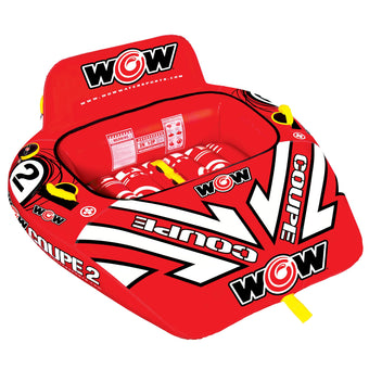 compare product WOW Sports Coupe Cockpit Towable Tube - 1-2 Person