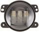 JW Speaker 6145J-B Black Bumper Fog Lamp, Pair