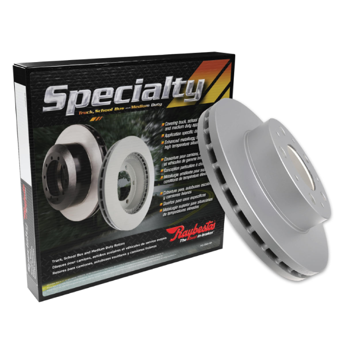 Raybestos Specialty Truck Automotive Replacement Front Disc Brake Rotor for Select Dodge, Chrysler, Ram (780964)
