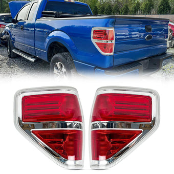 compare product LED TAIL LIGHTS; CHROME HOUSING; RE