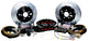 BAER BRAKES 4302136B-BKCZ Brake System (14" Rear Extreme+ w/Park Brake Black 99-14 GM 1500/SUV W/Rear Disc Brake), 1 Pack