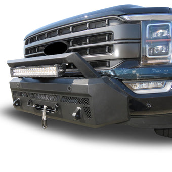 compare product Black Horse Off Road Armour III HD Front Winch Bumper Kit-AR3HD42