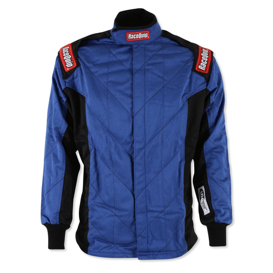 RaceQuip 91619279 Chevron-5 Race Jacket SFI 3.2A/5 2-Layer Blue 2XL