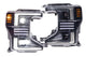 Morimoto LF556.2: Xb Hybrid Led Headlights: Ford Super Duty (2020-2022) (Pair/Asm)