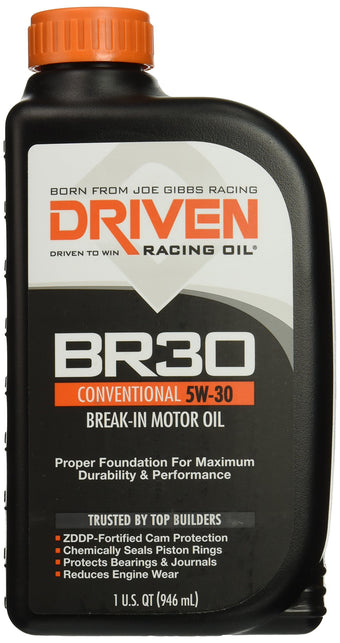 compare product Lunati DRV01807 5W-30 Driven High Zinc Break-in Oil, 1 Quart, 12 Pack
