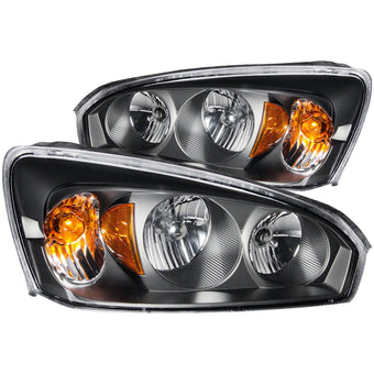 compare product Anzo USA 121221 Chevrolet Malibu Black Clear Headlight Assembly - (Sold in Pairs)