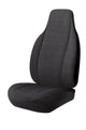 FIA TRS49-43 Black Custom Fit Front Seat Cover Bucket Seats - Saddle Blanket (Solid Black)