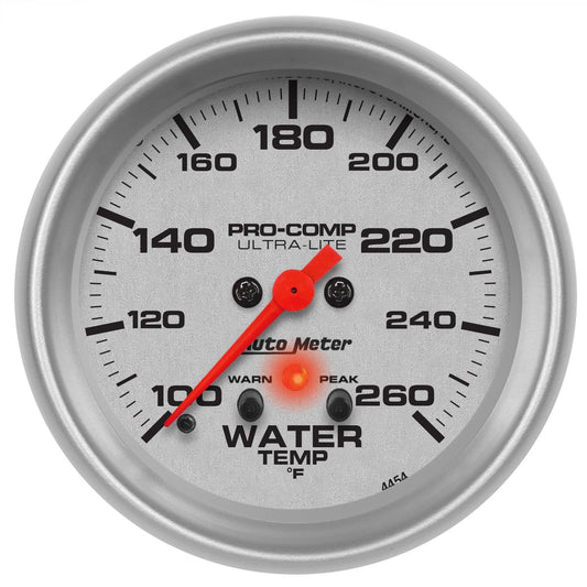 AUTO METER 4454 Ultra-Lite Electric Water Temperature Gauge