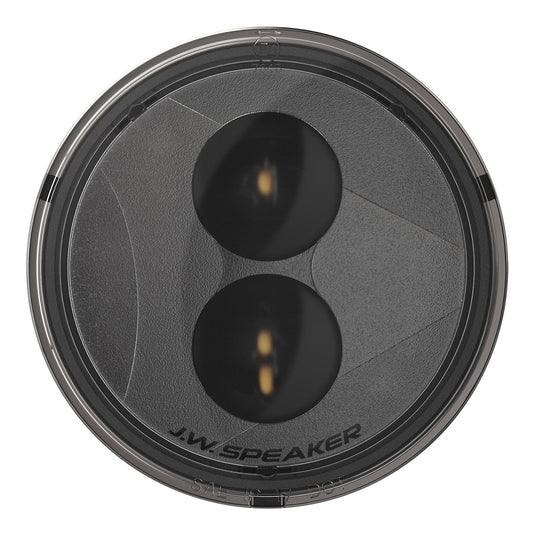 J.W. Speaker 0346503 Model 239 J2 12V DOT/ECE LED Round Turn Signals with Smoked Lens - 2 Light Kit